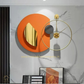 Hdc Latest Design Metal Luxury Wall Clock Double Sharp Wall Clock