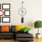 Hdc Nordic Minimalist, Vertical Wall Clock Design Rectangular Panel Wall Clocks For Home Decoration