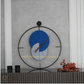 Hdc Ripple Effect Design Iron Wall Clock for Sale,Modern High Quality Elegant Metal Wall Clocks Luxury Art