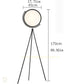 HDC Nordic Minimalist Floor Lamp Living Room Creative Bedroom Tripod LED Vertical Lamp