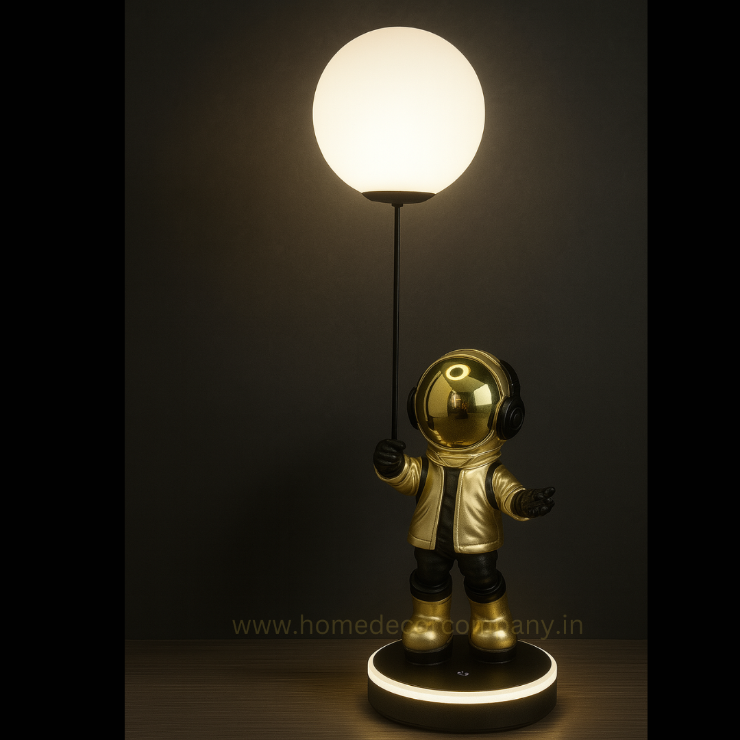 Hdc New Astronaut Table Lamp Infinity Decorative Table Light Modern Design for Bedroom Living Room