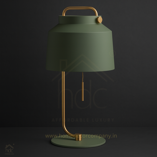 Hdc Moden Green Light Luxury Creative Bedside Table Lamp