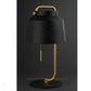 Hdc Moden Black Light Luxury Creative Bedroom Bedside Table Lamp For Living Room Study Simple Decorative