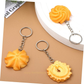 HDC Swirl Cookie Keyring | Cute Foodie-Inspired Accessory