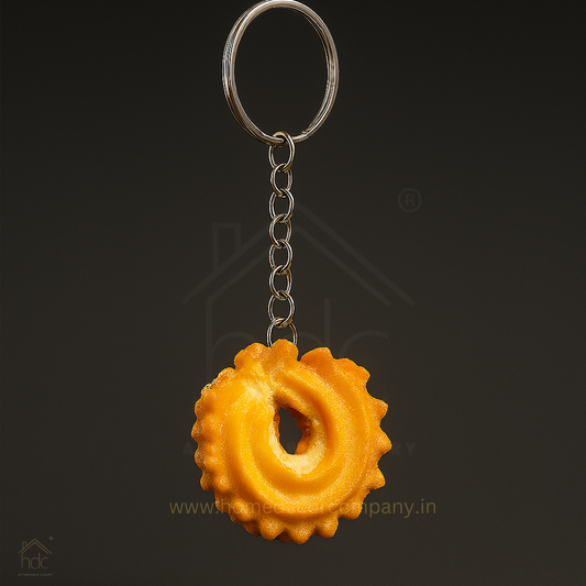 HDC Shoe Horse Biscuit Keyring | Cute Food-Inspired Accessory