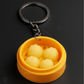 HDC Mini Dumpling Basket Keyring | Quirky Food-Themed Accessory
