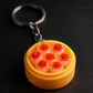 HDC Mini Siu Mai Basket Keyring | Quirky Dim Sum Lover’s Charm Keyring