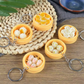 HDC Mini Siu Mai Basket Keyring | Quirky Dim Sum Lover’s Charm Keyring
