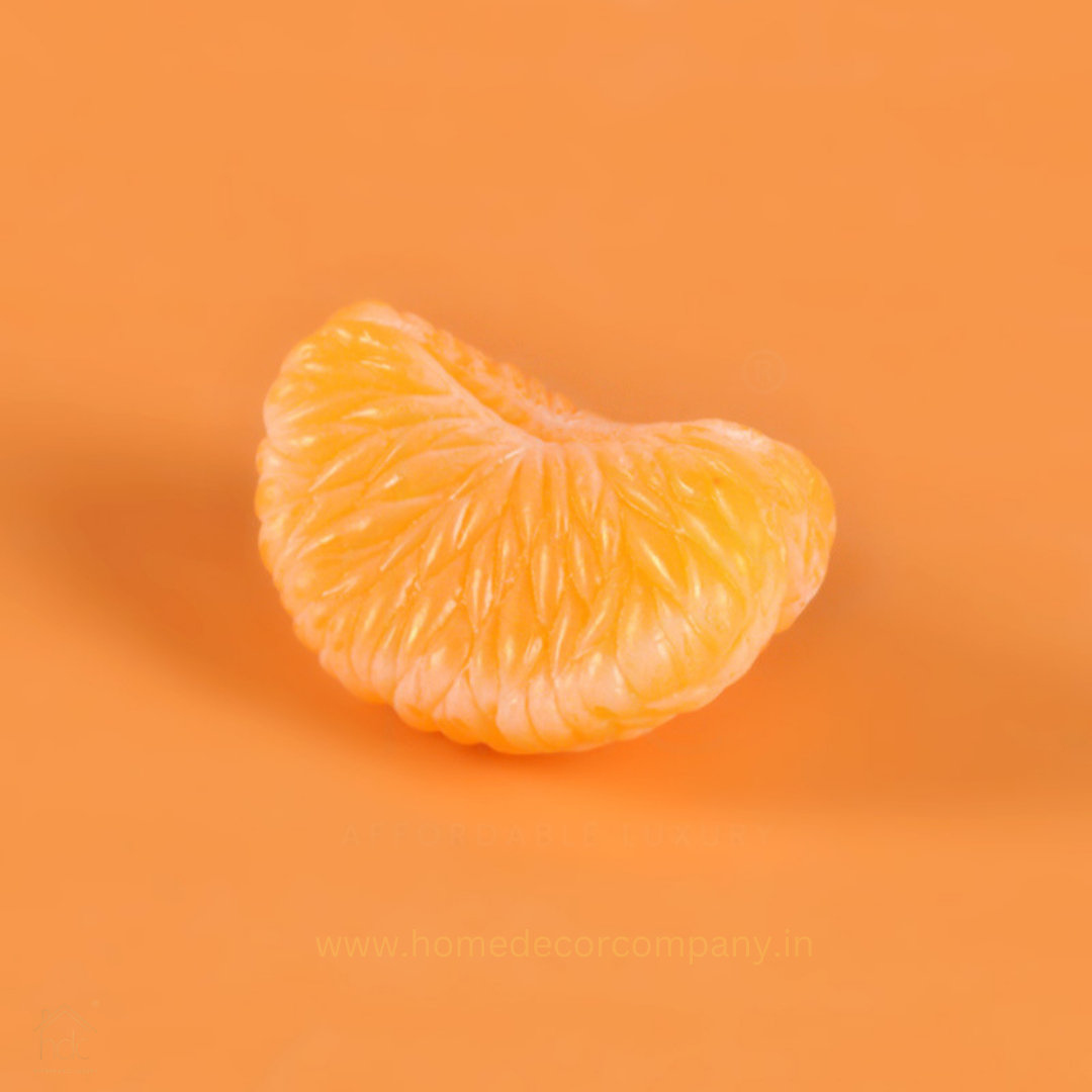 HDC Mini Orange 2 Slice Keyring | Fun Fruit-Inspired Accessory