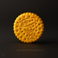 HDC Mini Cream Biscuit Fridge Magnet | Fun Food-Inspired Décor Set Of 1