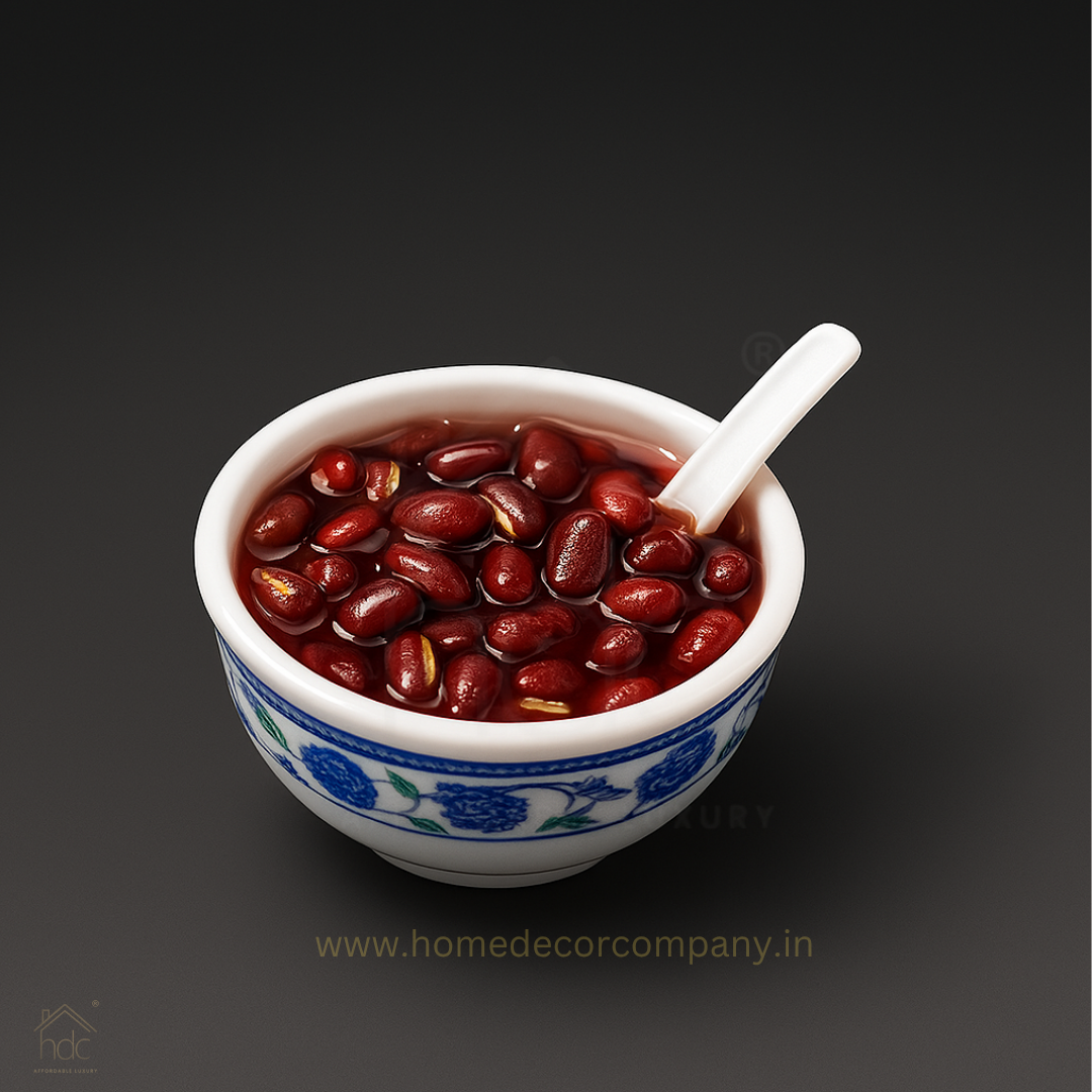 HDC Mini Red Bean Soup Bowl | Realistic Food Replica Decoration Set Of 1