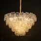 HDC 500 MM Luxury Crystal Flower Petal ChandelierChandelier Elegant Lighting Clear Glass Chandeliers