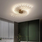 HDC 28+1, 42+1 Light Gold Body Acrylic Led Chandelier Ring For Living Room Lamp - Warm White