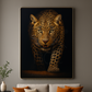 Hdc Modern Majestic Fierce Leopard Canvas Wall Art Crystal Painting