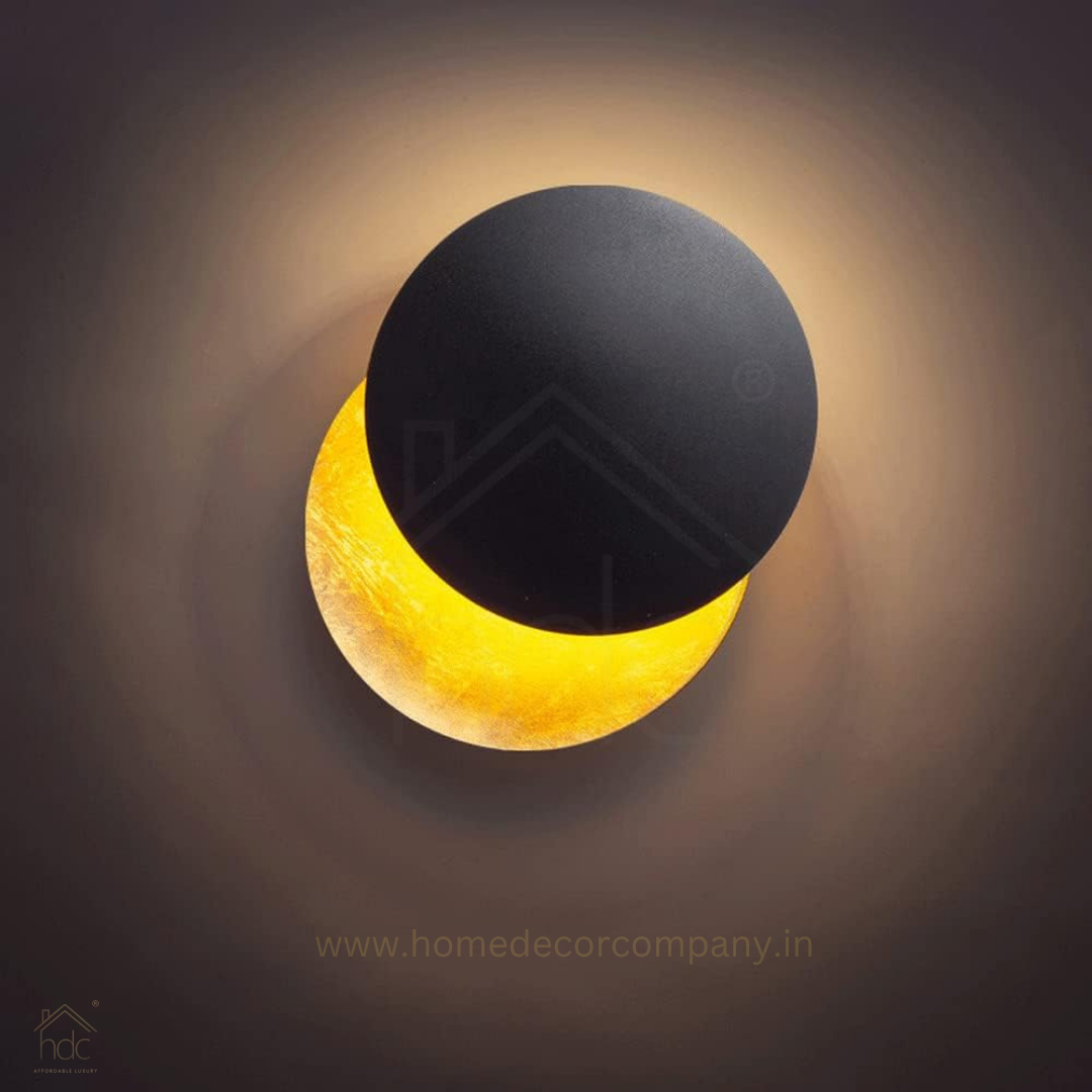 Hdc Modern Eclipse 360° Rotating Design Lights For living room, bedroom, hallway Wall lights