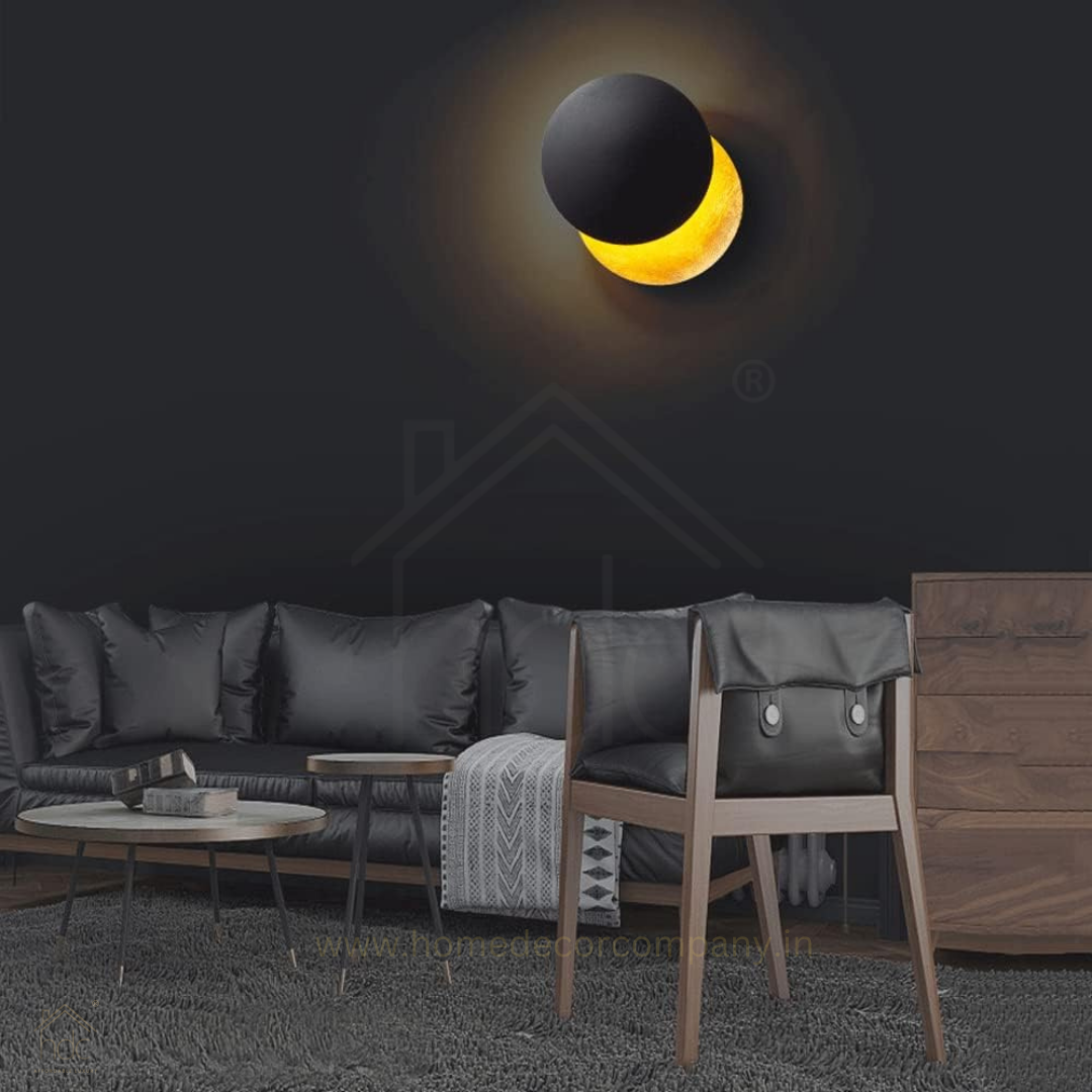 Hdc Modern Eclipse 360° Rotating Design Lights For living room, bedroom, hallway Wall lights