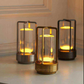 Hdc  Modern Minimalist Rechargeable LED Table Lamp Warm White Cordless Touch Control for Home Decor Bedside Dining