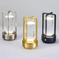 Hdc  Modern Minimalist Rechargeable LED Table Lamp Warm White Cordless Touch Control for Home Decor Bedside Dining