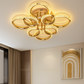 HDC Modern Minimalist Circle Ring Led Ceiling Lamp Light Luxury Acrylic Living Room Lights Lighting Bedroom Lamps Luster Fixtures