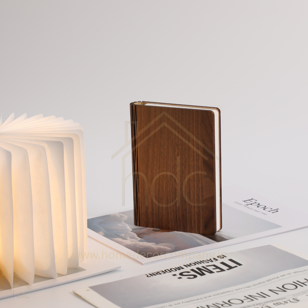 HDC Book Light Night Light Table Lamp Wireless LED Lamps Creative Folding Gift Souvenirs Page Turning Decor