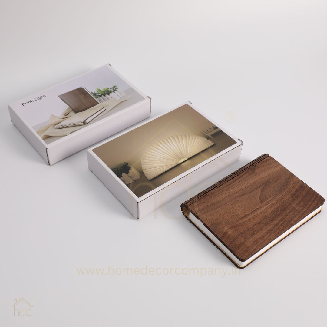 HDC Book Light Night Light Table Lamp Wireless LED Lamps Creative Folding Gift Souvenirs Page Turning Decor