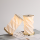 HDC High Quality Creative Folding Paper Lamp Metal Ambient Light Type-C Rechargeable for Office, Cafe