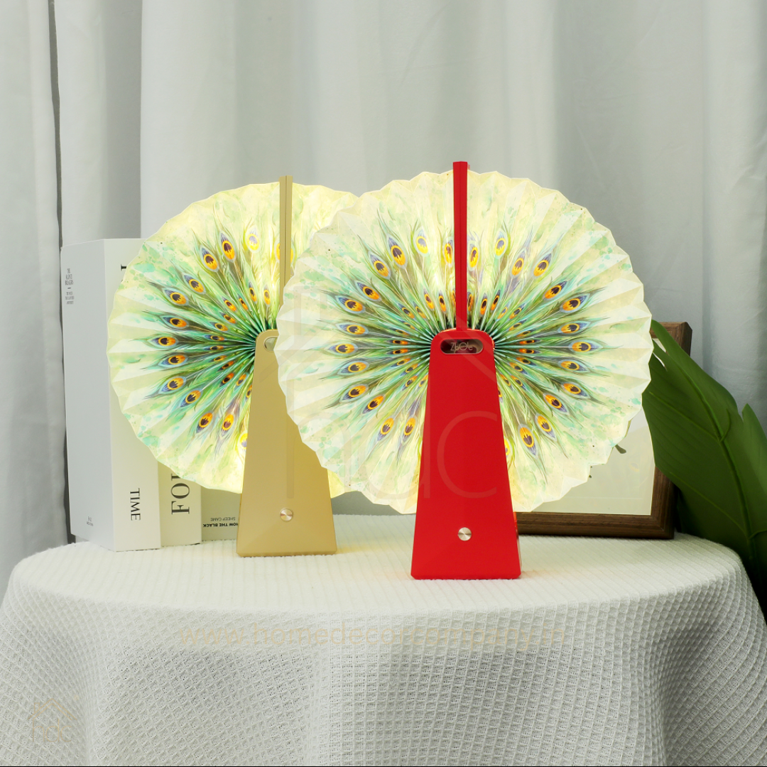 HDC New Trending Creative ABS Folding Paper Lamp Night Light Type-C Rechargeable LED Lights