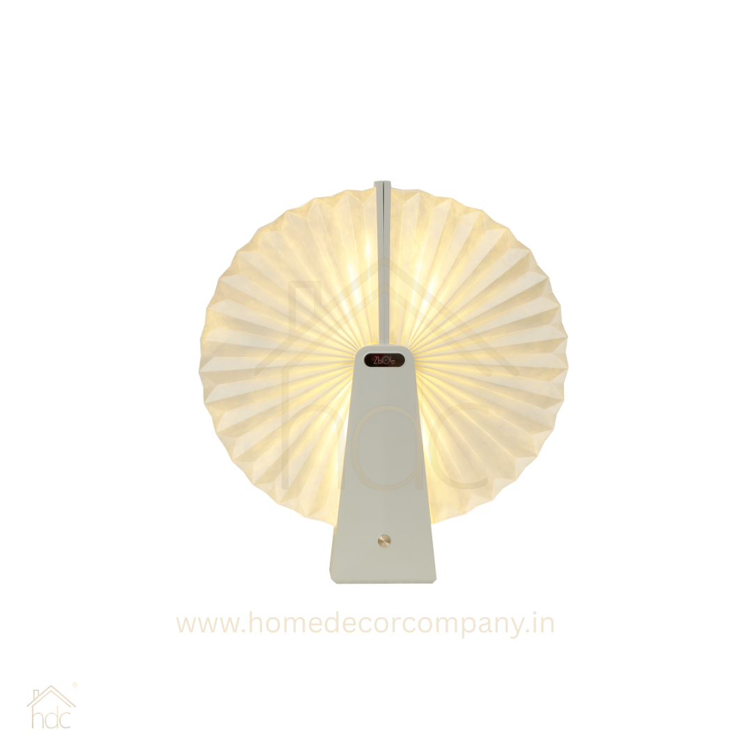 HDC New Trending Creative ABS Folding Paper Lamp Night Light Type-C Rechargeable LED Lights