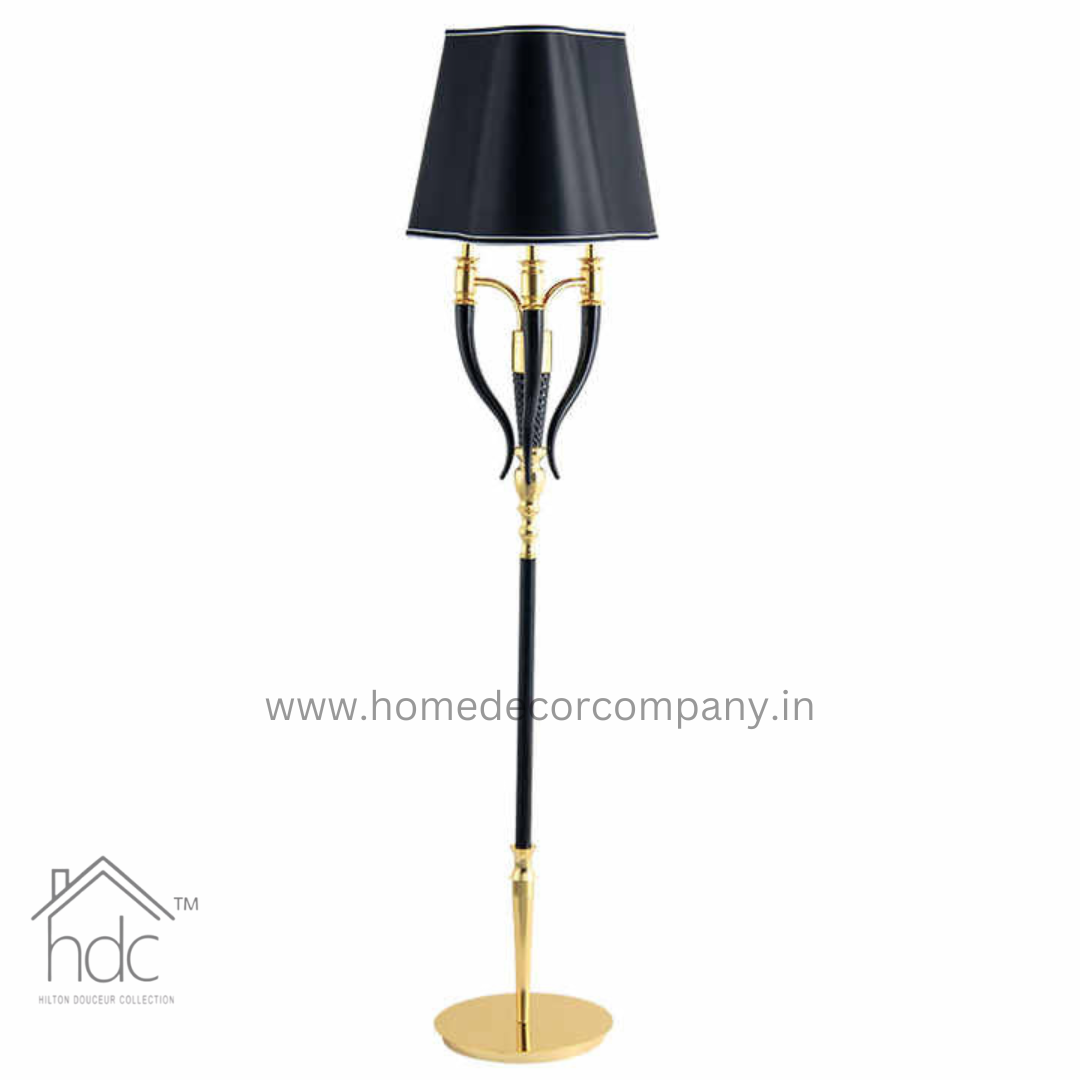 Hdc modern luxury design indoor home stand dining room glass bauhaus office minimalist vertical floor lamps for living room decor