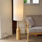 Hdc Led Modern Long Shade Floor Standing lamp Living Room Light - Warm White