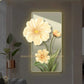 Hdc Modern Art Wall Painting Of Sunflower Diamond Crystal Porcelain Painting Wall Art Modern Simple Living Room Sofa Background Mural Painting Home Decor(24*48 IN)