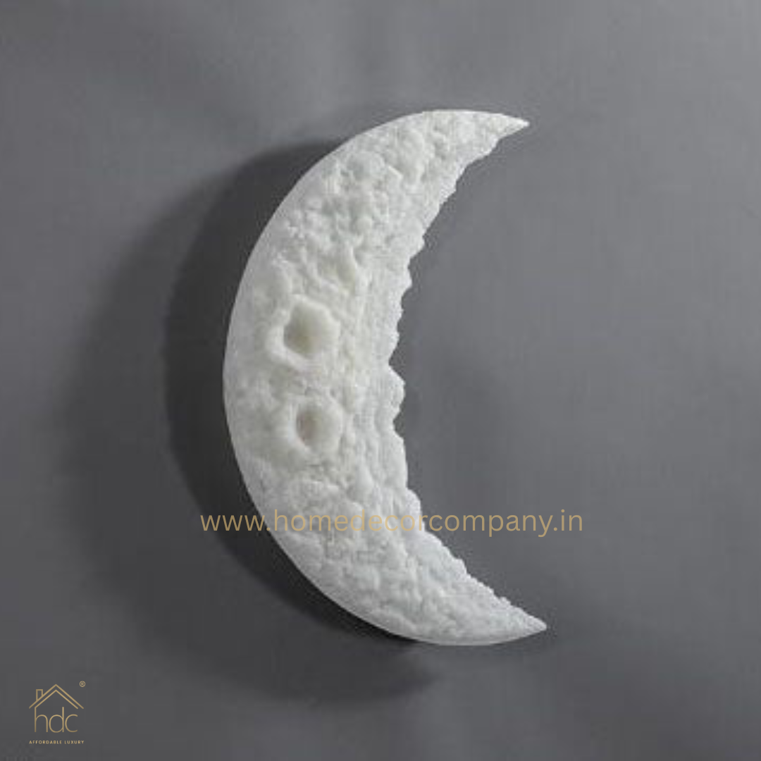 HDC Led Moon Wall Light Outdoor Indoor Light - Warm White