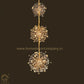 HDC 3 Fireworks Double Height Chandelier