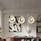 Hdc Earthly Wabi Sabi Chandelier For Living Room Indoor Outdoor Light - Warm White