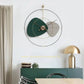 Hdc Modern Circle Luxe Home Decoration Elegance Quartz Clock For Living Room Art