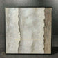 HDC Exclusive Hand Crafted Texture Handmade Stunning Wall Painting that Beautifully Blends White and Brown Hues 80*80 CM - HDC Lights