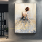 Hdc Abstract 100% Handmade Wall Painting for Home Decor