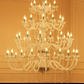HDC 24-Light Multi-Tier Glass Imperial Crystal Majesty Italian Chandelier