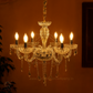 HDC  8-Light Crystal Radiance Premium Glass Chandelier