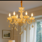 HDC 6-Light Imperial Crystal-Glass  Luxury Classic Chandelier For Living Room