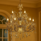 HDC 12 Lights Imperial Crystal Grandeur Italian  Chandelier For Living Room