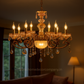 HDC 8 Lights Regal Baroque Crystal Italian Chandelier For Living Room