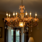 HDC 8 Lights Regal Baroque Crystal Italian Chandelier For Living Room