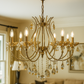 HDC 5 Lights Regal Aurora Crystal Italian Chandelier For Living Room