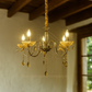 HDC 8 Lights Imperial Crystal Blossom Italian Chandelier For Living Room