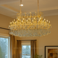HDC 35 Lights Regal Grandeur Rectangular Crystal Italian Chandelier For Living Room
