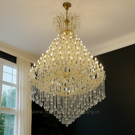 HDC 96 Lights Grand Royal Multi-Tier Crystal Italian Chandelier