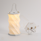 HDC New Trending Creative Folding Paper Table Lamp Novelty Lantern LED Night Light Home Decor Craft