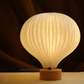HDC Hot Air Balloon Folding Paper Modern RGB LED Desk Night Light Eco-Friendly Rechargeable Cordless Portable Table Lamps