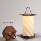 HDC Portable Rotating Paper Lamp, Foldable Night Light for Home Decor, Gift, Party